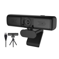 Ultra Wide-angle 2K HD USB Dual Microphone 4 million Webcam for Computer PC Laptop Desktop Conference Study Video Calling Live