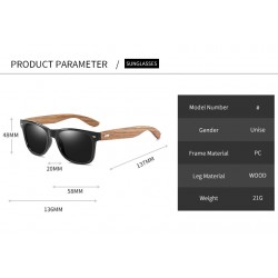 Modern Fashion Unisex Bamboo Wooden Legs PC Frame HD Polarized Sunglasses Colorful Men Anti-UV Best Fishing Travel Sunglasses