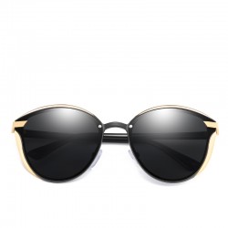 Cat's Eye Style Retro Women HD Polarized Sunglasses Fashion Wear Colorful Eyeglasses Alloy Frame Wholesale