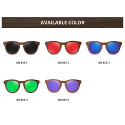 High-end Unisex Walnut Wood Frame Legs Simple Generous HD Polarized Sunglasses Anti-UV Round Len Best Running Fishing Sunglasses