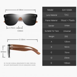Full Lens Wood Frame UV400 Protection HD Polarized Sunglasses, Bulk Discount.