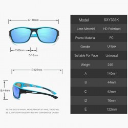 Unisex 100% UV Protection HD Polarized Stylish Best Fishing Sunglasses Men Cool Sports Cycling Glasses Goggle Dust Proof Shades