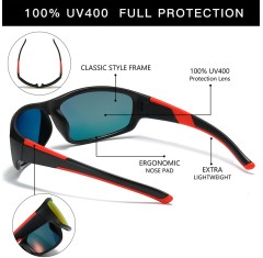 New Hot 100% UV400 Protection Lightweight Men Women HD Polarized Best Fishing Sunglasses Driving Eyeglasses Sport Glasses Goggle