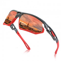 Anti UV Men Women Irregular Shape Lenses Sunglasses Unisex HD Polarized Sports Sunglasses Fishing Cycling Driving Eyeglasses