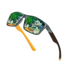 Unisex 100% UV400 Protection Lightweight Square Men HD Polarized Fishing Sunglasses Driving Sport Glasses Stylish Women Goggle