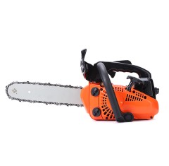 10/12/14 Inch Guide Bar 25cc Top Handle Gasoline Powered Chainsaw 0.7kw 2-Stroke Portable One-hand Chain Saw Cutting Wood Bamboo