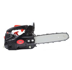 12 Inch Guide Bar 25cc Top Handle Small Gasoline Chainsaw Family 0.7kw 2-Stroke Portable Chain Saw Cutting Firewood Bamboo Black