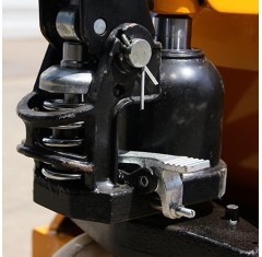 6600lbs Load Capacity Fork Length 59" to 79" Manual Hydraulic Pallet Jack