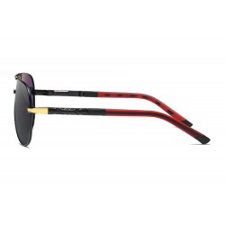 Men's HD Polarized UV400 Protection Oval Metal Sunglasses Fishing Cycling Driving Sports Colorful Glasses Aviator Eyewear Shades