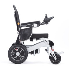 Elektrische Rollstühle mit Rahmen aus Aluminiumlegierung für ältere Menschen faltbarer leichter Elektrische Rollstühle