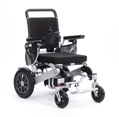 Elektrische Rollstühle mit Rahmen aus Aluminiumlegierung für ältere Menschen faltbarer leichter Elektrische Rollstühle
