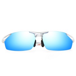 Aluminum Magnesium Frame High-end Unisex Anti-UV HD Polarized Sunglasses Men Best Fishing Running Sports Sunglasses Youth Shades
