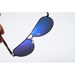 Men's HD Polarized UV400 Protection Oval Metal Sunglasses Fishing Cycling Driving Sports Colorful Glasses Aviator Eyewear Shades