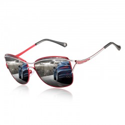 Women's HD Polarized Sunglasses Ladies Classic Big Frame Colorful Sunglasses Travel Driving Glasses
