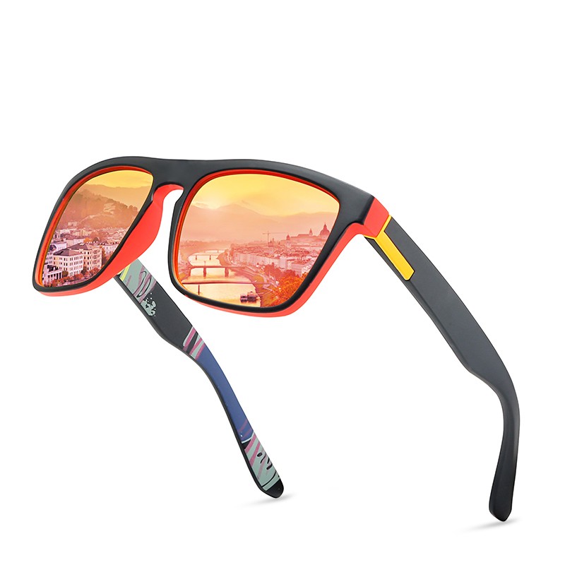100% UV Protection Unisex HD Polarized Sunglasses Men Women Casual Sports Travel Driving Eyeglasses PC Frame Resin Lens Glasses