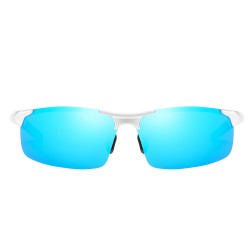 Aluminium Magnesium HD Polarized Men Travel Driving Colorful Sunglasses Sports Special-shaped Glasses