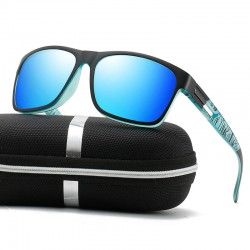 Unisex Colorful Glasses Legs Anti-UV HD Polarized Sunglasses Youth Best Fishing Running Sports Sunglasses PC Frame Resin Lens
