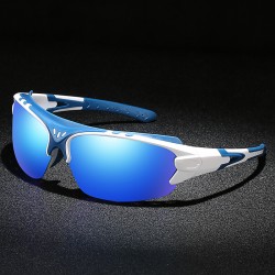 Unisex Anti-UV 400 HD Polarized Sunglasses Men Women Colorful Fishing Cycling Windproof Glasses Youth Outdoor Sports Eyeglasses