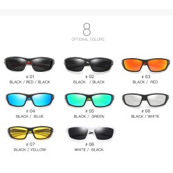Unisex Outdoor Light HD Polarized Sports Sunglasses Men's Best Cycling Fishing Sunglasses Youth UV Protection Dust Proof Glasses