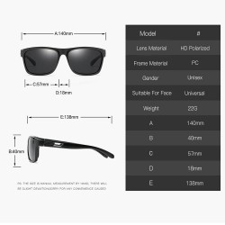 Unisex Colorful Glasses Legs Anti-UV HD Polarized Sunglasses Youth Best Fishing Running Sports Sunglasses PC Frame Resin Lens